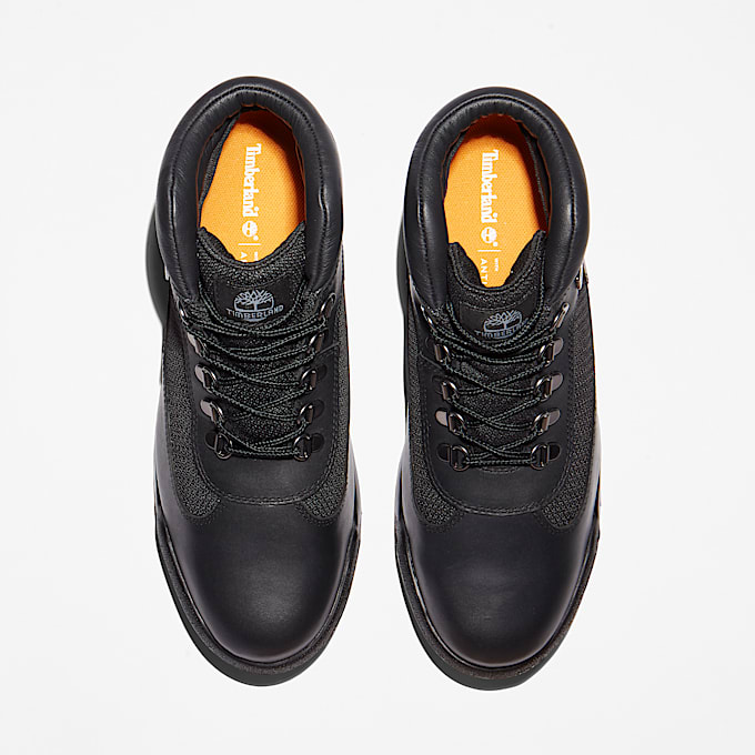 Mens Waterproof Field Boot TBL Black FullGrain ALT2
