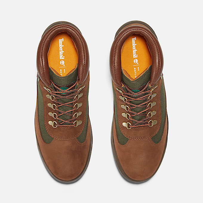 Mens Waterproof Field Boot TBL Dark Brown Nubuck ALT2