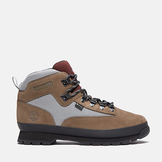 Mens Timberland x Victor Kan Euro Hiker with GORETEX TBL Olive SuedeGrey HERO