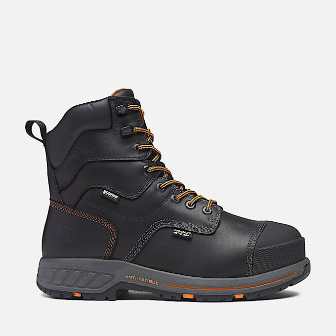 Botte impermable Timberland PRO Endurance HD 8Inch embout en composite avec protecteur MetGuard pour hommes TBL Noir HERO