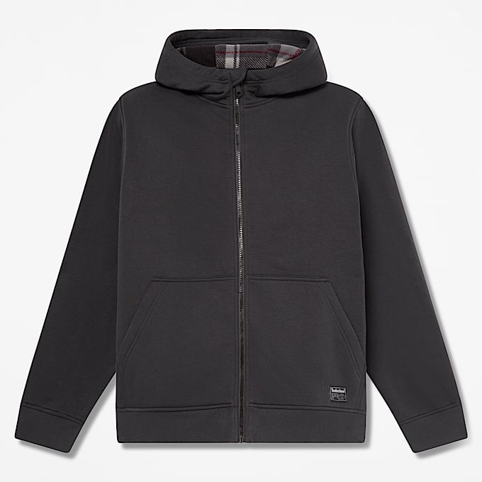 Mens Timberland PRO FleeceLined Hoodie TBL Jet Black HERO