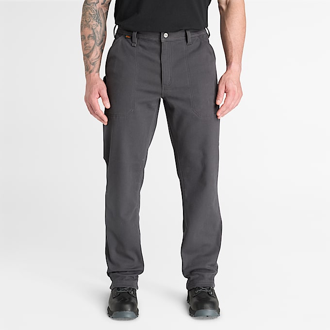 Mens Timberland PRO Canvas Work Pant TBL Gargoyle Grey ALT1