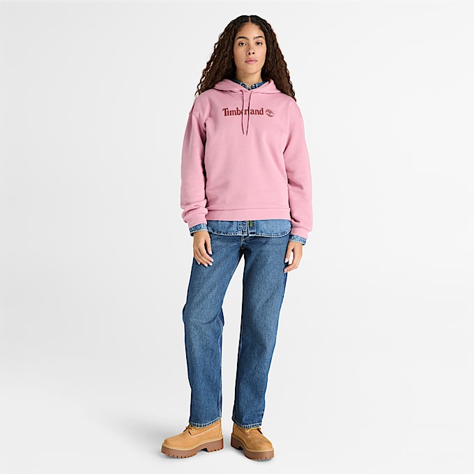 Sudadera con gorro Northwood para Mujer TBL Rosa medio ALT2