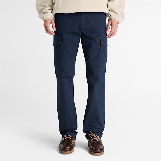 Mens Twill Cargo Pant TBL Dark Sapphire ALT1
