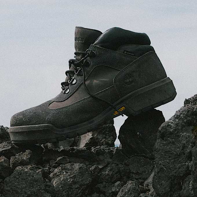 Mens Timberland x Haven Field Boot with GORETEX TBL Dark Grey Suede ALTA