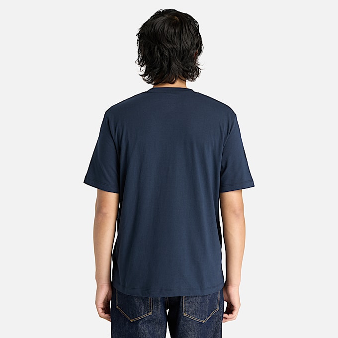 Mens Oyster River Regular ShortSleeve TShirt TBL Dark Sapphire ALT8