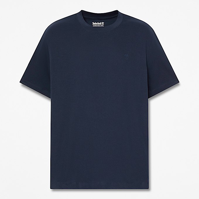 Mens Northwood Tree Logo ShortSleeve TShirt TBL Dark Sapphire HERO