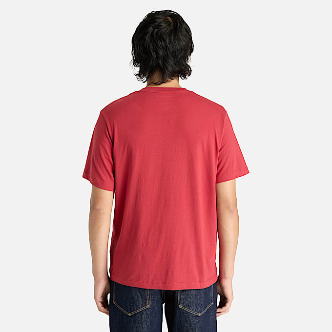 Mens Northwood Tree Logo ShortSleeve TShirt TBL Rhythmic Red ALT8