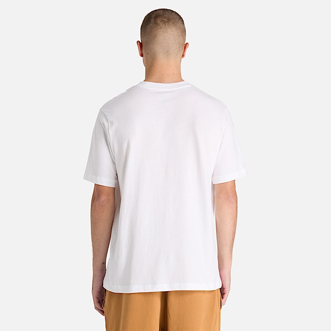 Mens Northwood Tree Logo ShortSleeve TShirt TBL White ALT8
