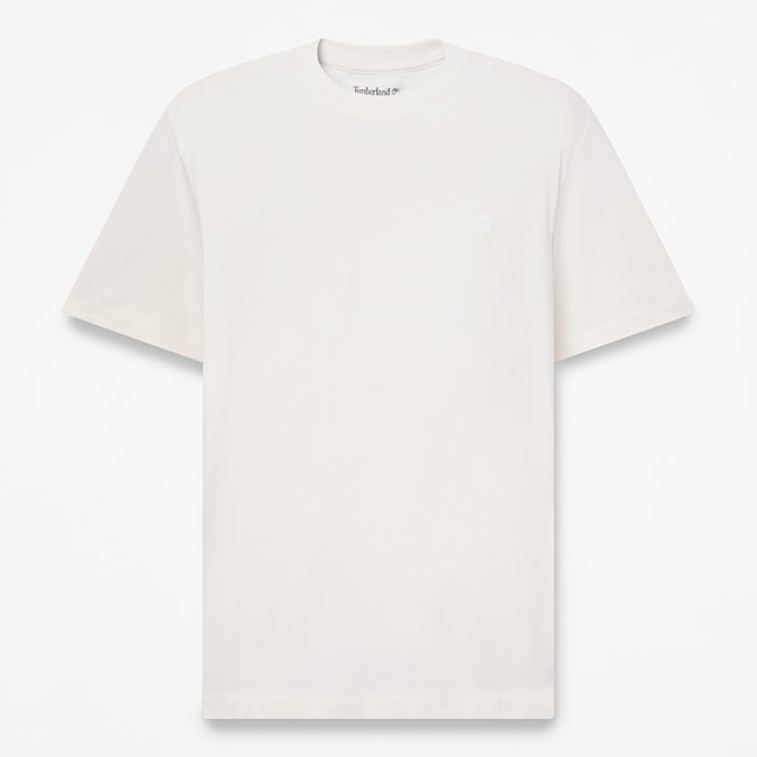 Mens Oyster River Regular ShortSleeve TShirt TBL Vintage White HERO