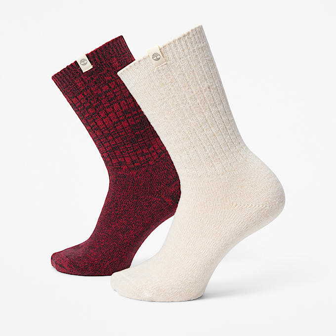 Cozy 2Pack Crew Sock TBL Oatmeal Heather HERO