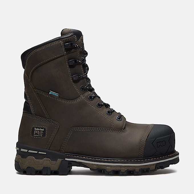 Mens Boondock CSA 8 CompositeToe Waterproof Insulated Work Boot TBL Dark Grey HERO
