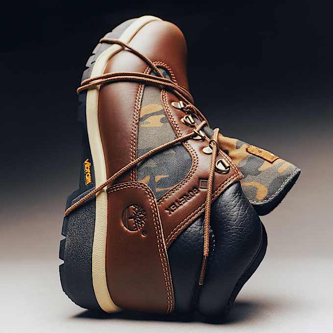 Mens Field Boot with GORETEX Membrane TBL Brown FullGrainCamo ALTA