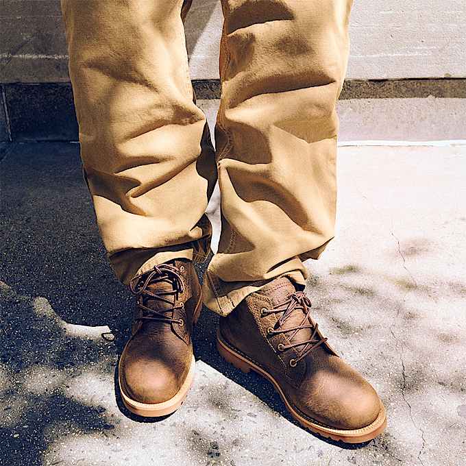 Botas chukka impermeables Britton Falls para Hombre TBL Marrn medio de grano completo ALTA