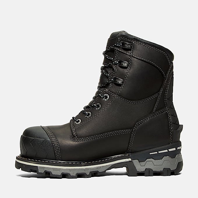 Botte de travail imperméable Boondock 8 po à embout en composite pour femmes