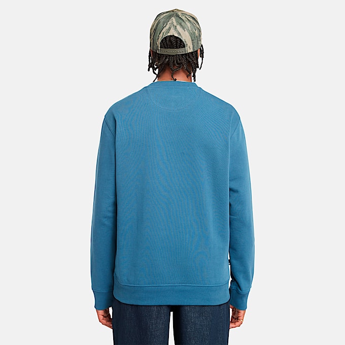 Men's Established 1973 Embroidered Logo Crew Neck Sweatshirt