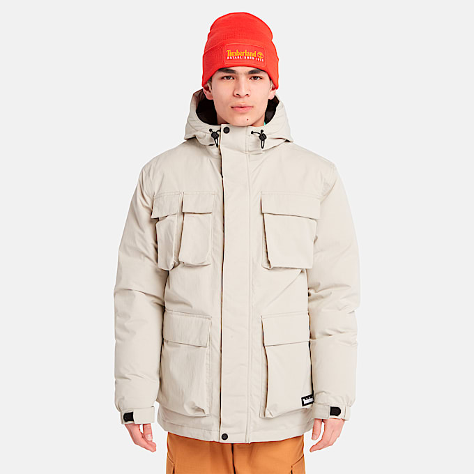 Men's Water Resistant Utility Insulated Jacket