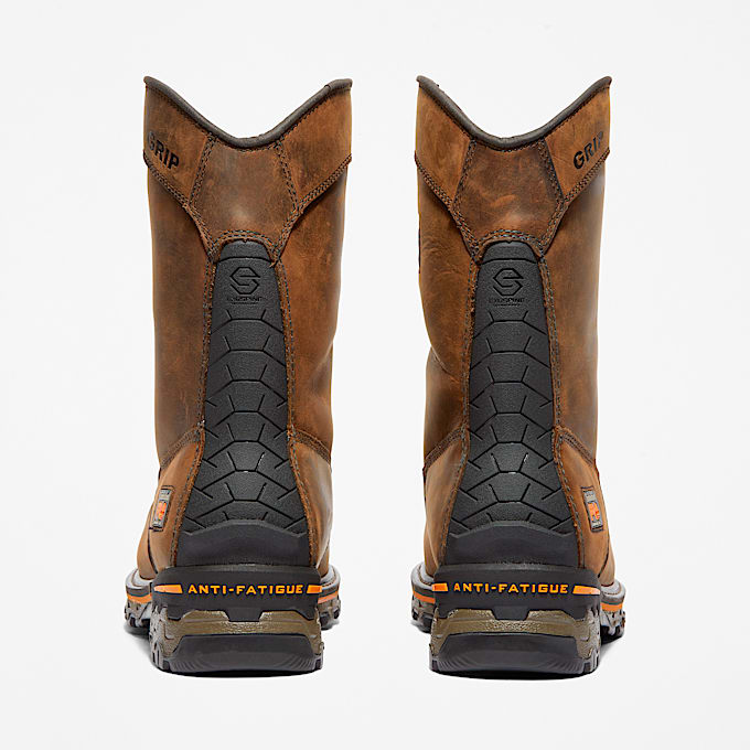 Men's Boondock Waterproof Pull-On Comp-Toe Work Boot