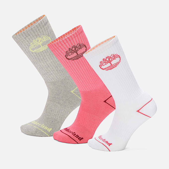 3-Pack Bowden Crew Sock With Tree Logo - 1