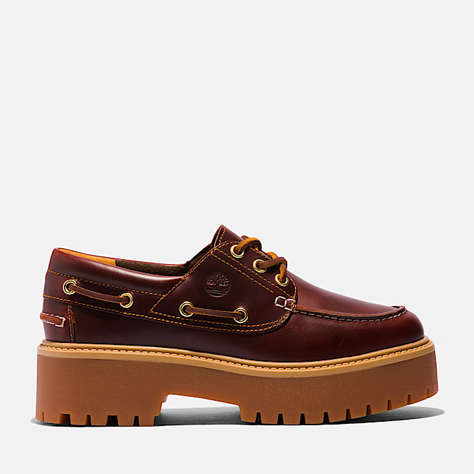 Women’s Stone Street Platform Boat Shoe - 1
