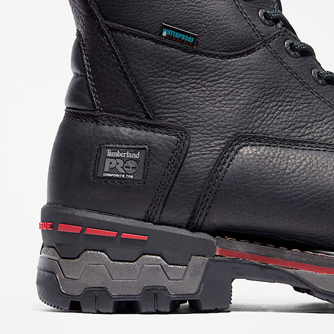 Botte de travail imperméable et isotherme Timberland PRO® Boondock 8-Inch à embout en composite pour hommes