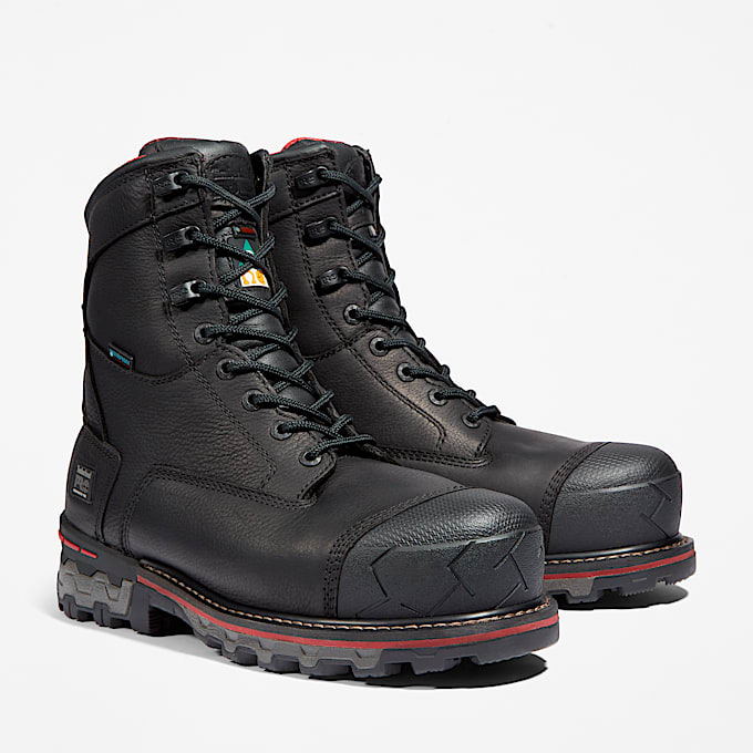Botte de travail imperméable et isotherme Timberland PRO® Boondock 8-Inch à embout en composite pour hommes