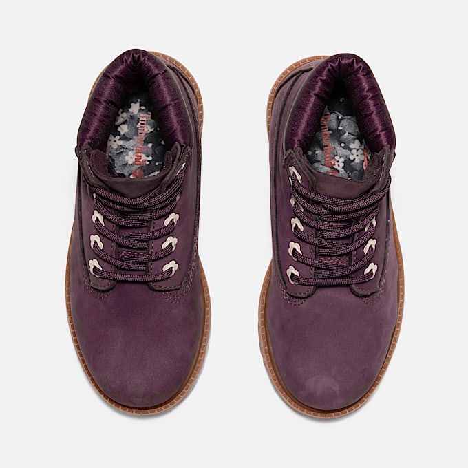 Youth Timberland® Premium 6-Inch Lace-Up Waterproof Boot