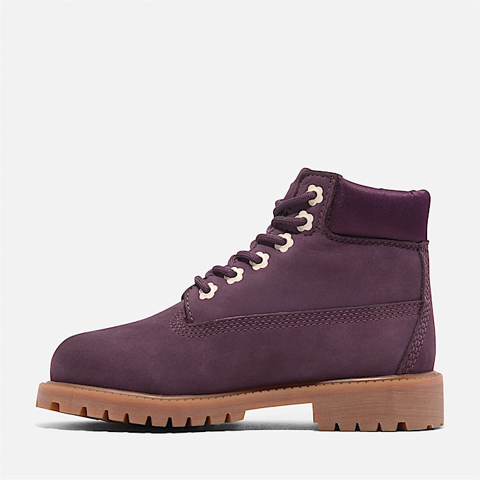 Youth Timberland® Premium 6-Inch Lace-Up Waterproof Boot