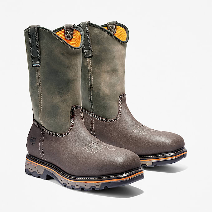 Men's True Grit Pull On Composite Toe Waterproof Work Boot