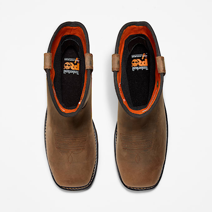 Men's True Grit Pull On Composite Toe Waterproof Work Boot