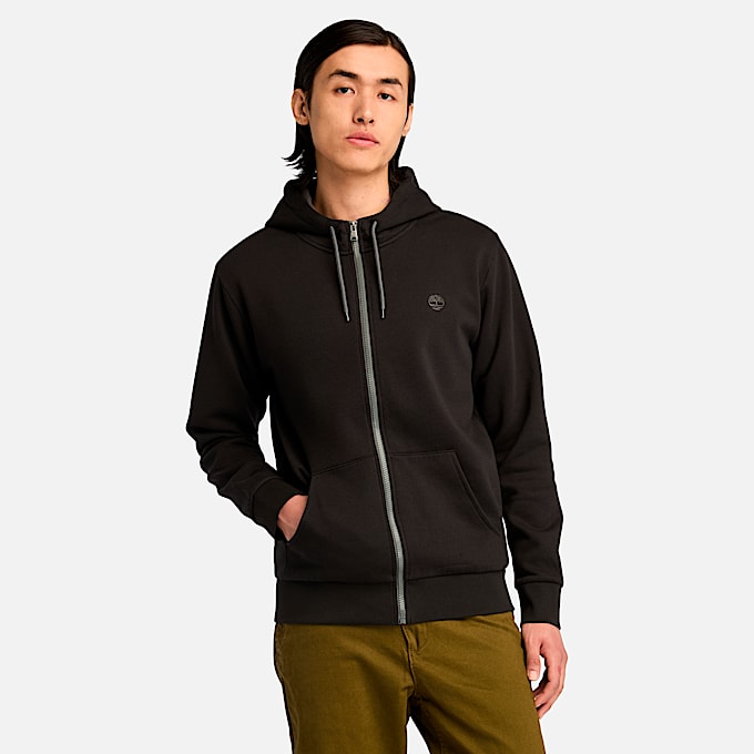 Men's Oyster River Brushed Back Zip Hoodie - 1