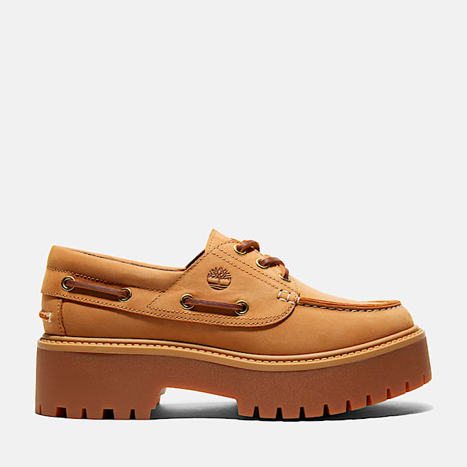 Women’s Stone Street Platform Boat Shoe - 1