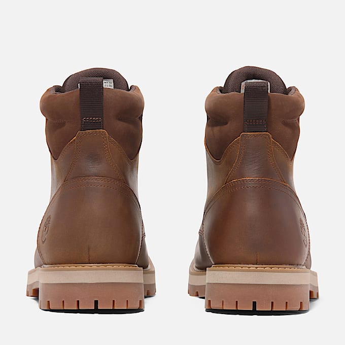 Botte lacée imperméable Britton Road à tige mi-haute pour hommes