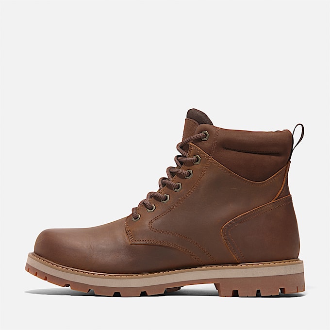 Botte lacée imperméable Britton Road à tige mi-haute pour hommes