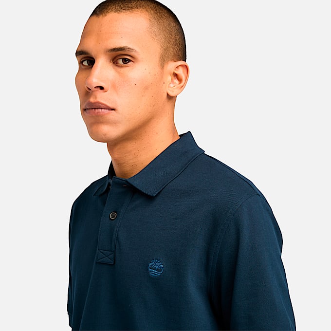 Men's Millers River Short-Sleeve Pique Polo Shirt