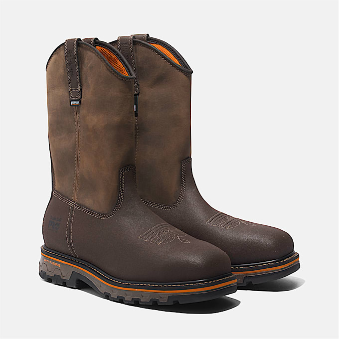 Botte imperméable Timberland PRO® True Grit sans lacet ni glissière à embout en composite pour hommes