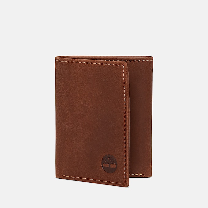 Oiled Trifold Leather Wallet - 1