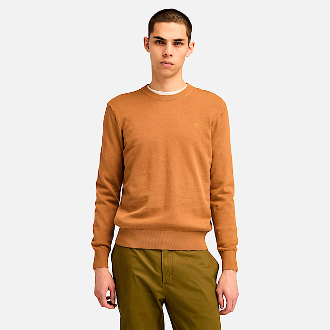 Men's Johns River Cotton Crewneck Sweater - 1