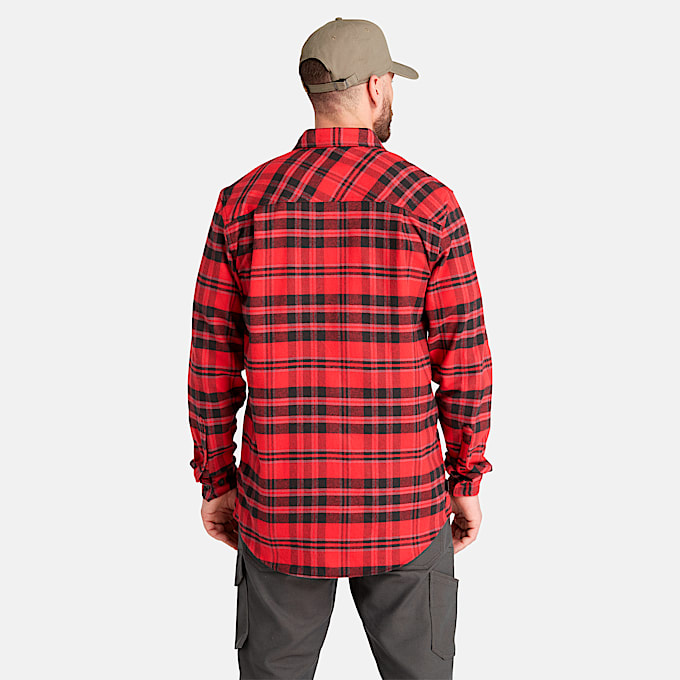 Men's Timberland PRO® Woodfort Midweight Flannel Shirt