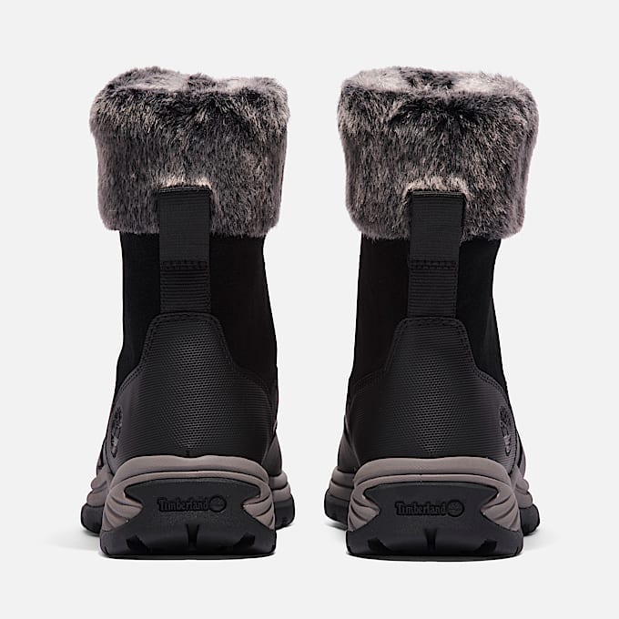 Women's White Ledge Waterproof Pull-On Snow Boot