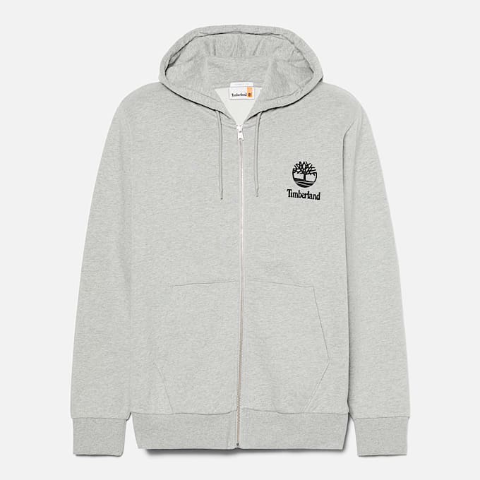 Print Stack Logo Full-Zip Hoodie