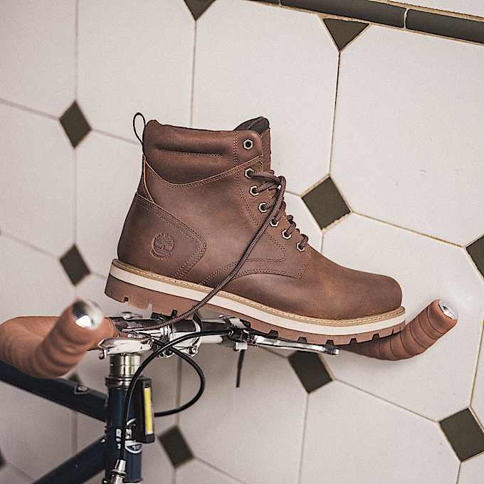 Botte lacée imperméable Britton Road à tige mi-haute pour hommes