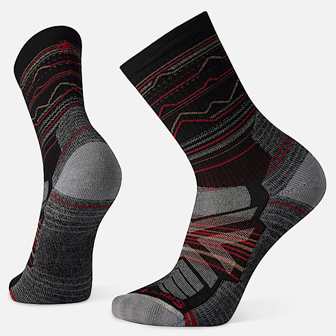 Smartwool® Hike Light Cushion Mountain Range Crew Socks - 1