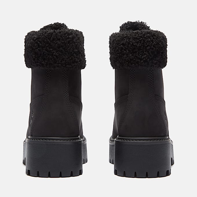 Botte Stone Street imperméable chaudement doublée à tige mi-haute pour femmes