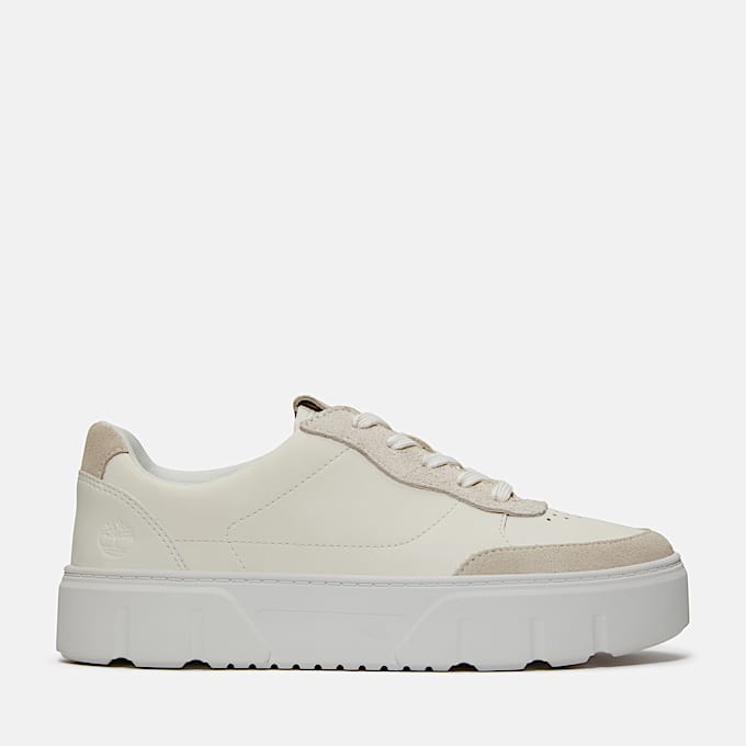 Women's Laurel Court Suede Accent Lace-Up Sneaker - 1