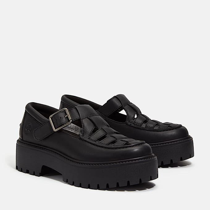 Women's Stone Street Platform Buckle Shoe