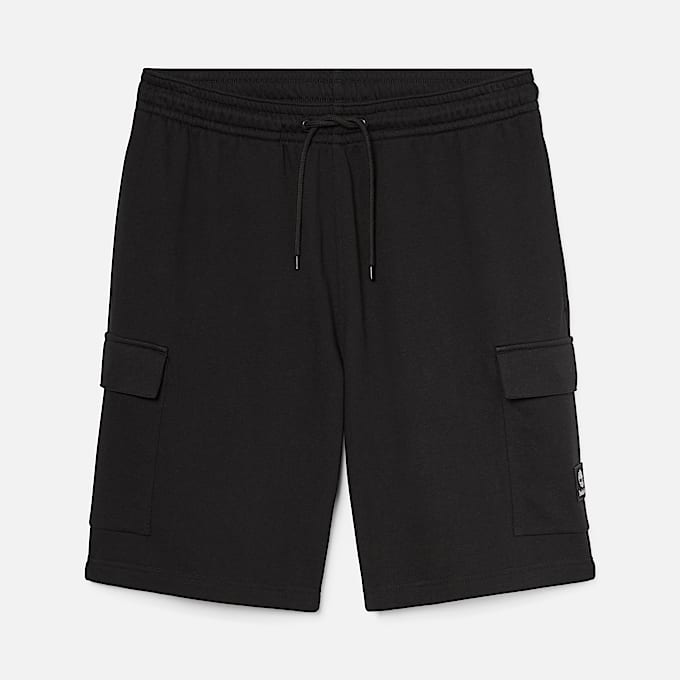Woven Badge Cargo Sweatshort