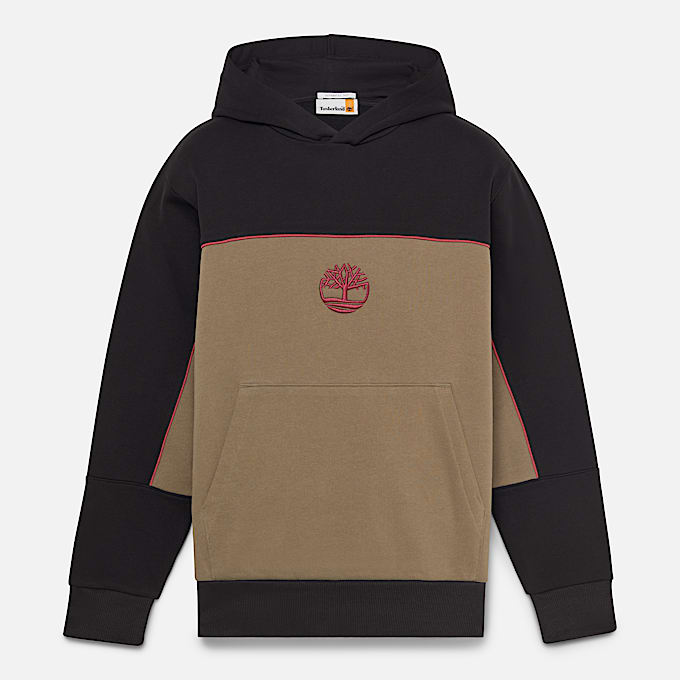 Cut-and-Sew Hoodie