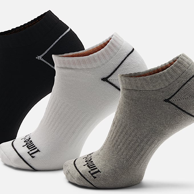 Bowden 3-Pack Full Cushion No-Show Sock