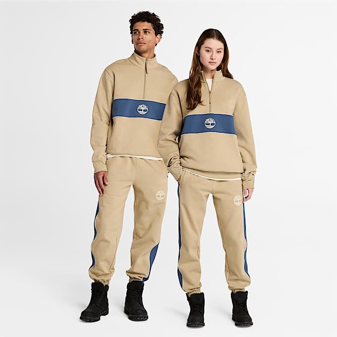 Cut-and-Sew Sweatpant - 1